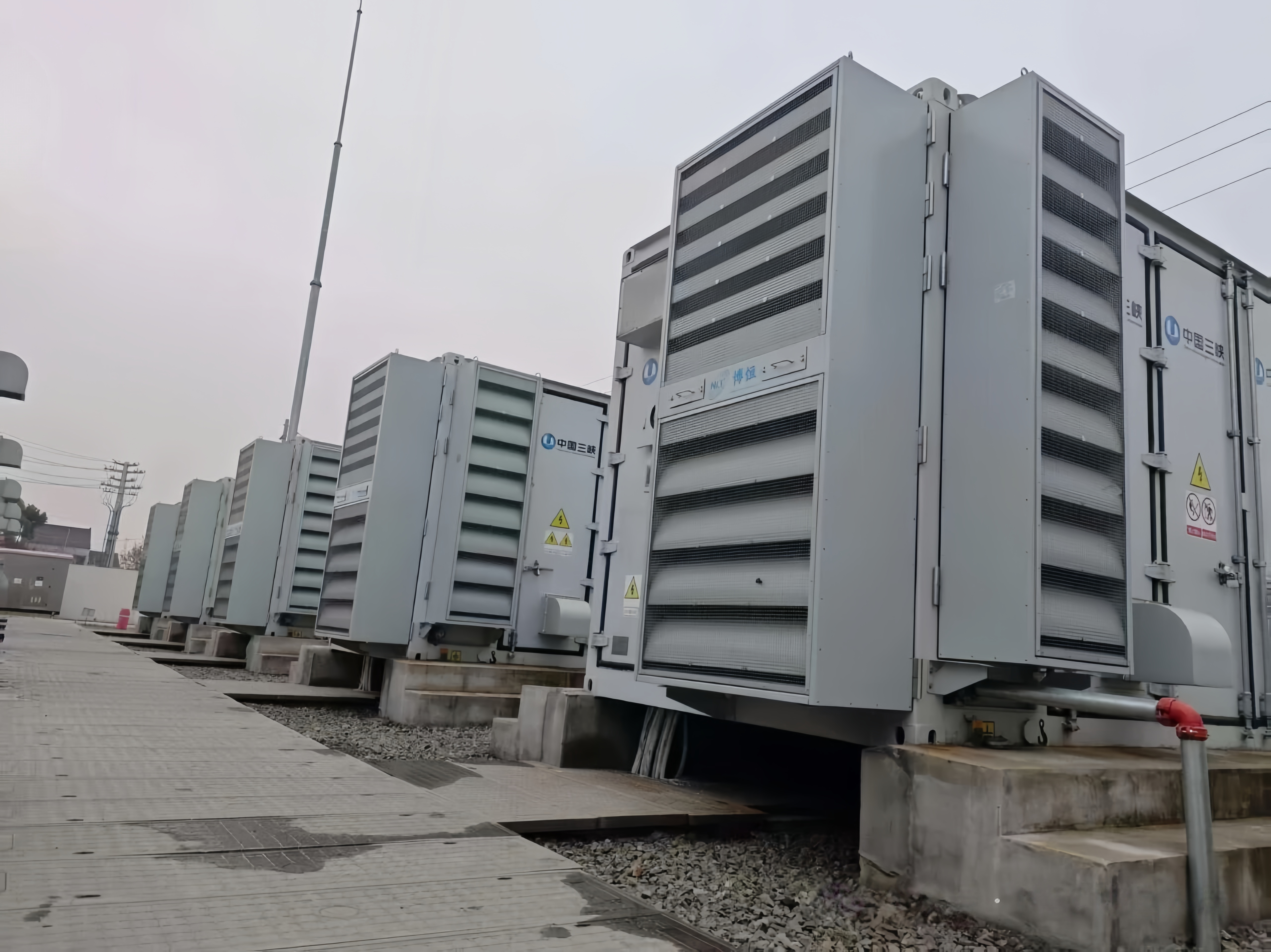 喜报——中国首次批量应用NCC博恒储能通风消音罩，中能建三峡电站储能项目顺利验收